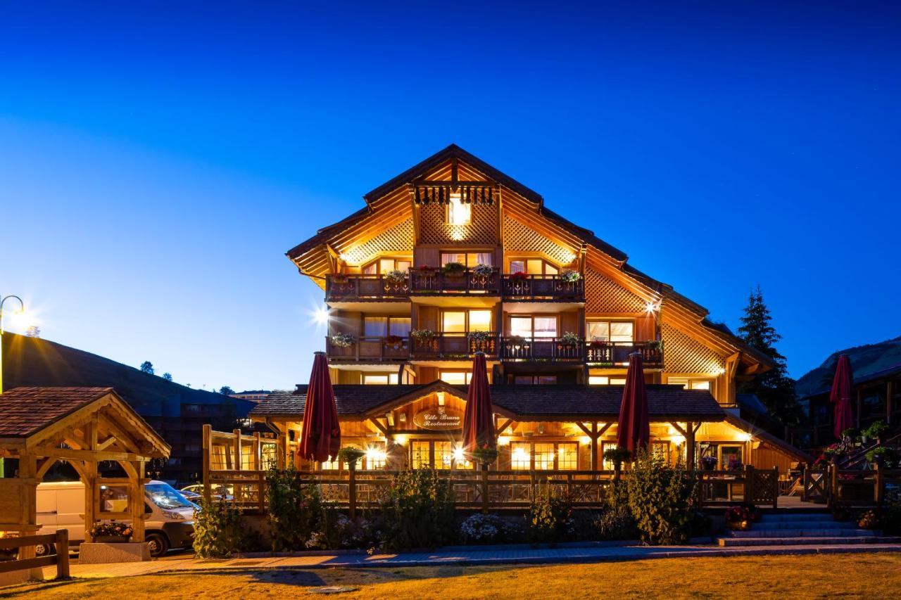 Hotel Cote Brune เลส์เดอซาลป์ ภายนอก รูปภาพ